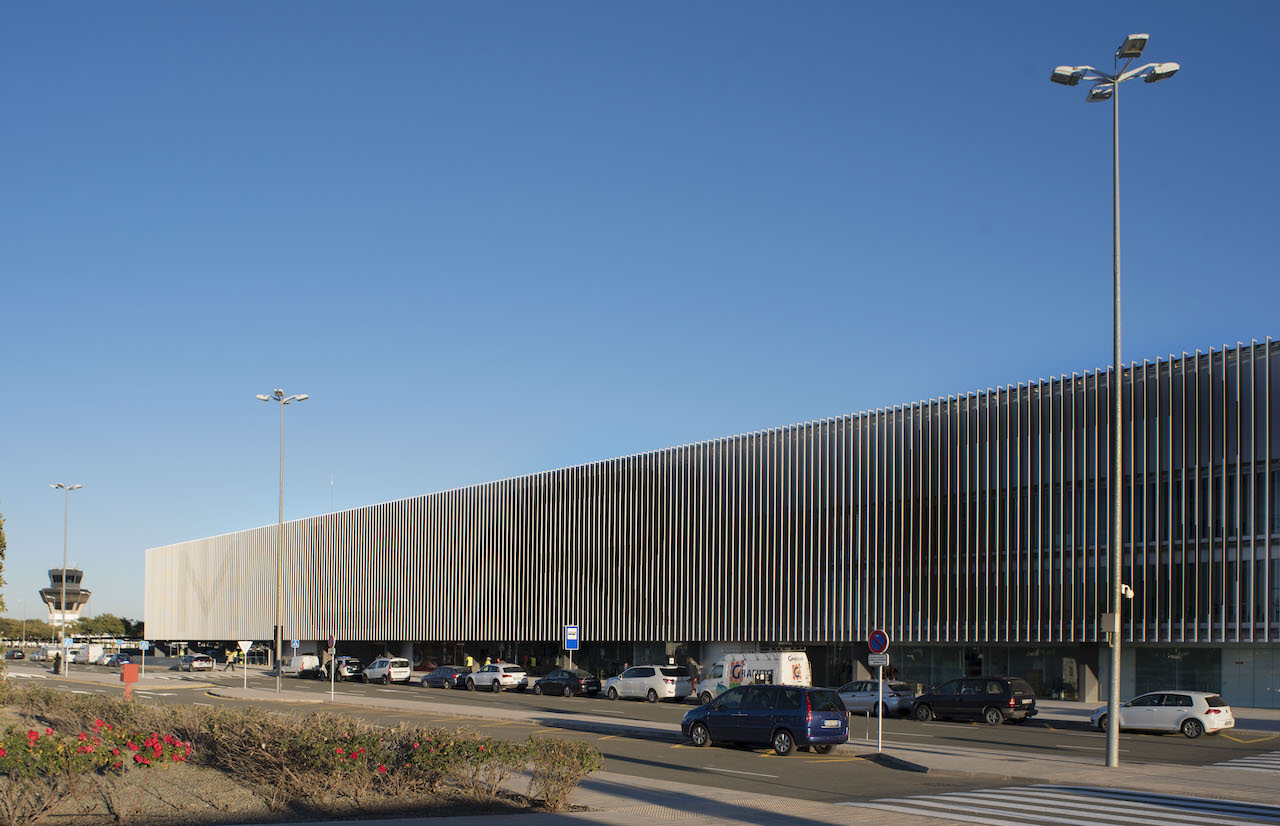 Terminal at Corvera Murcia Airport